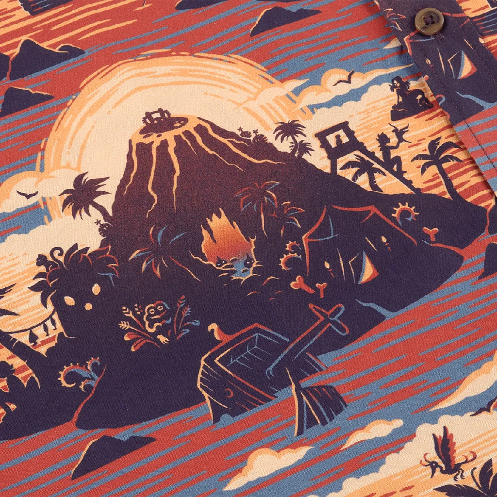Ginger Island Resort Button Up Shirt sold by Fangamer