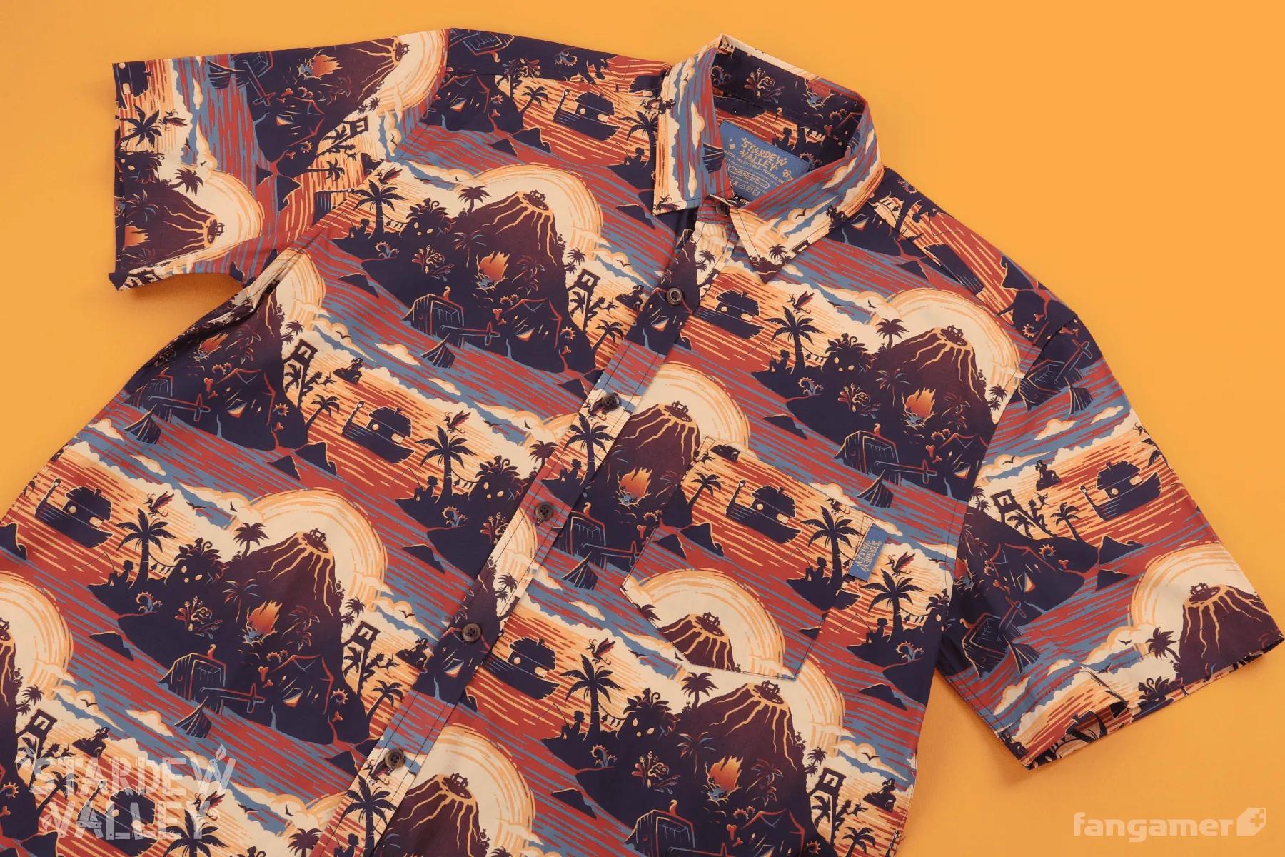 Ginger Island Resort Button Up Shirt sold by Fangamer product image thumbnail 4