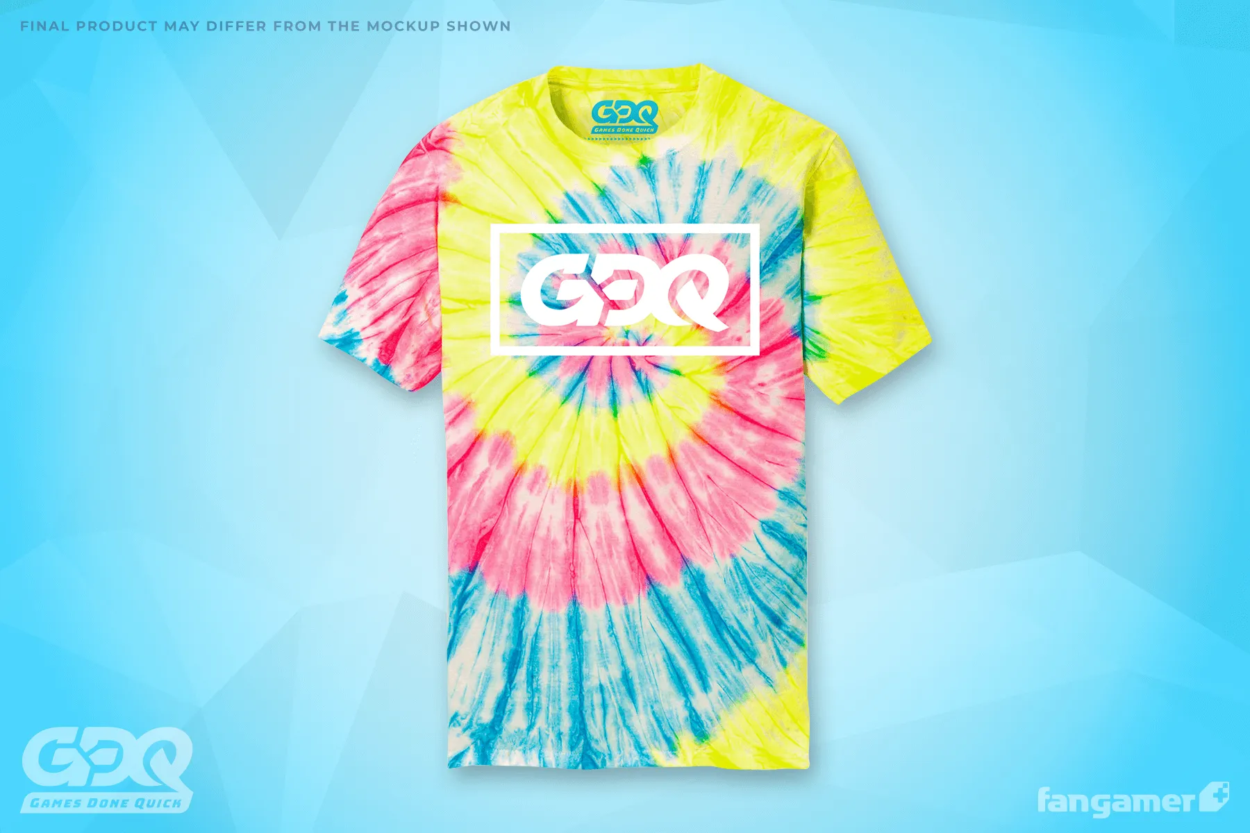 GDQ Pixel Perfect Prism Shirt sold by Fangamer product image thumbnail 3