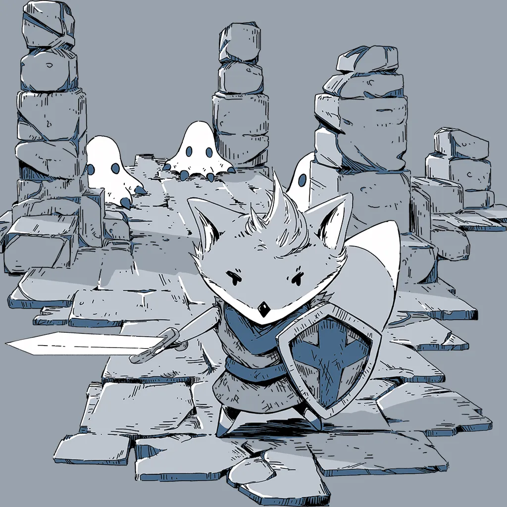 Shady Ruins Long-Sleeved Shirt sold by Fangamer