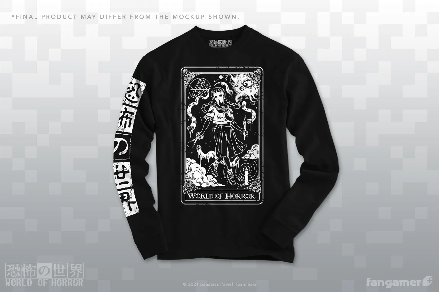 Ominous Tarot Long-Sleeved Shirt sold by Fangamer product image thumbnail 3