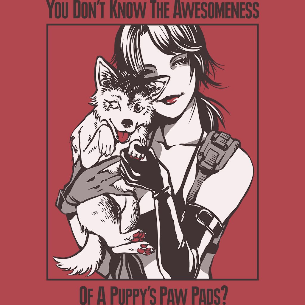 Awesomeness of a Puppy's Paw Pads sold by Fangamer