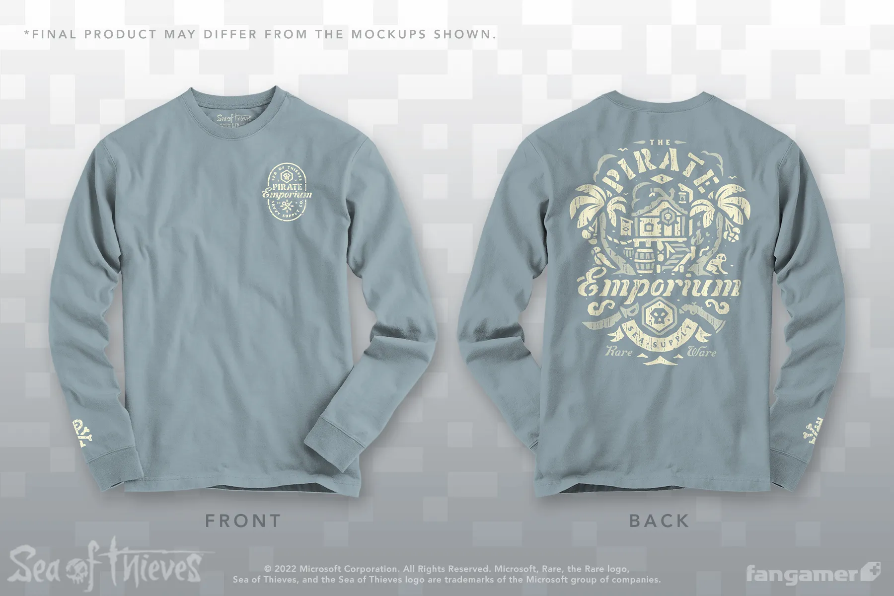 Pirate Emporium Long-Sleeved Shirt sold by Fangamer product image thumbnail 3
