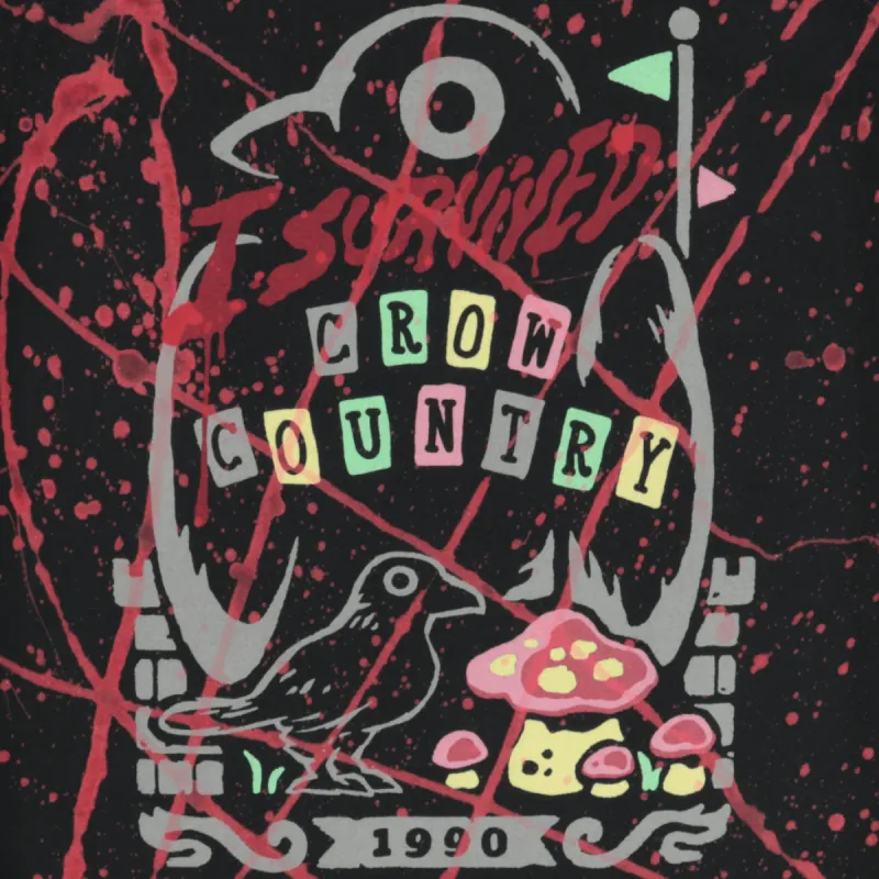 I Survived Crow Country made by Fangamer