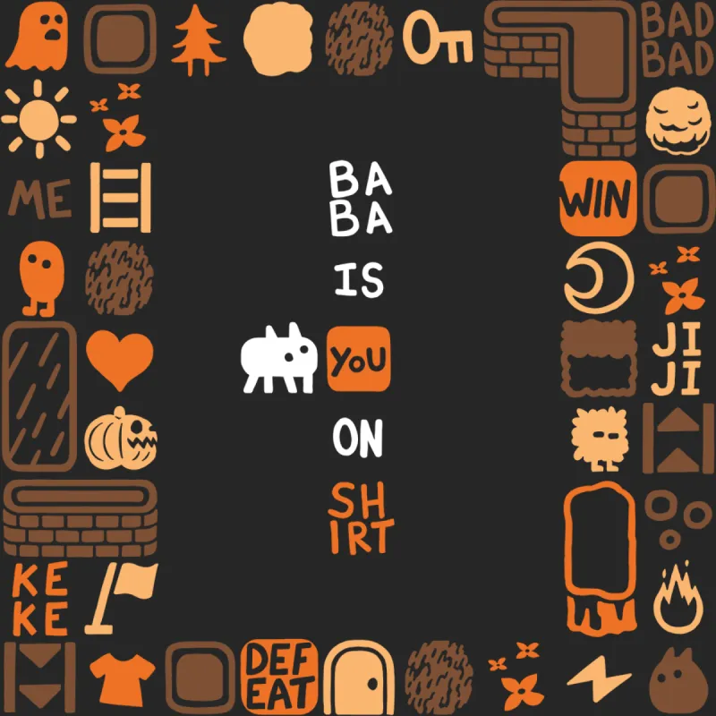 Baba Is Shirt sold by Fangamer