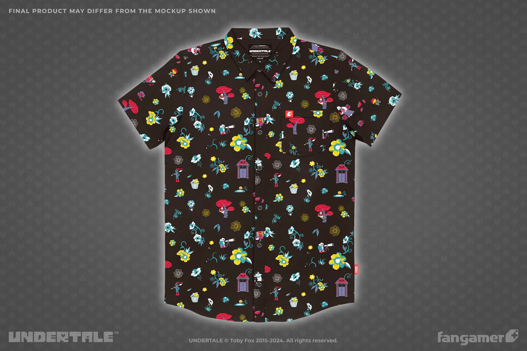 Underground Garden Button-Up Shirt sold by Fangamer product image thumbnail 3