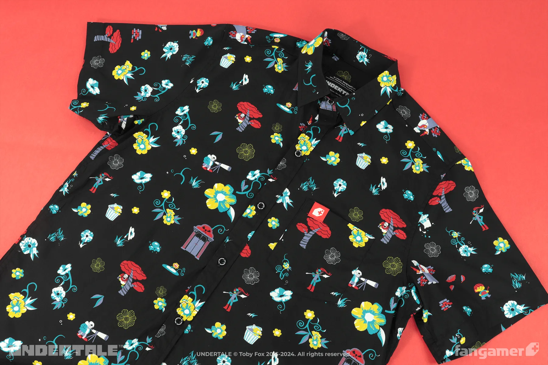 Underground Garden Button-Up Shirt sold by Fangamer product image thumbnail 4