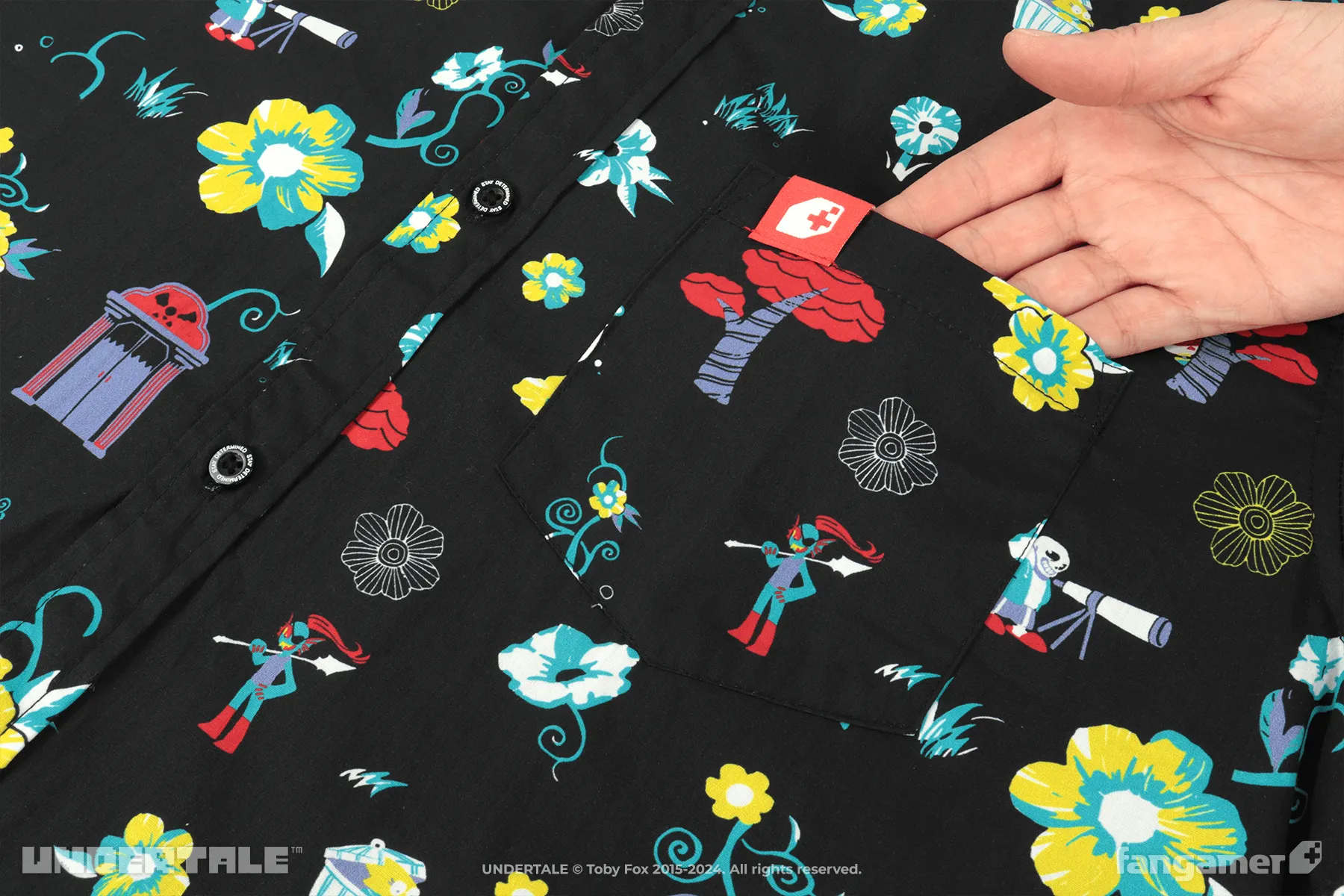Underground Garden Button-Up Shirt sold by Fangamer product image thumbnail 5