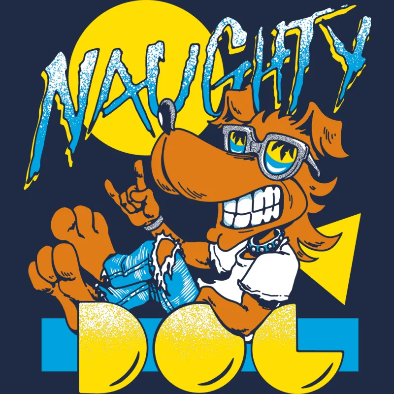 Naughty Dog Old School Shirt sold by Fangamer