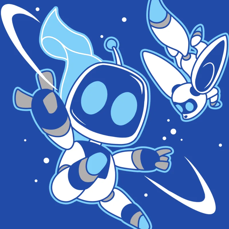 Bots in Space sold by Fangamer