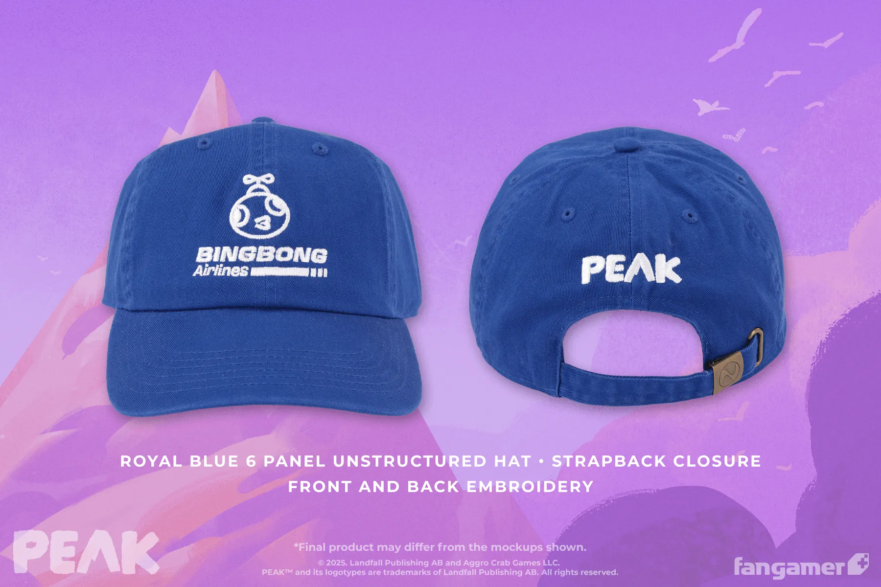 BINGBONG Airlines Hat sold by Fangamer product image thumbnail 3