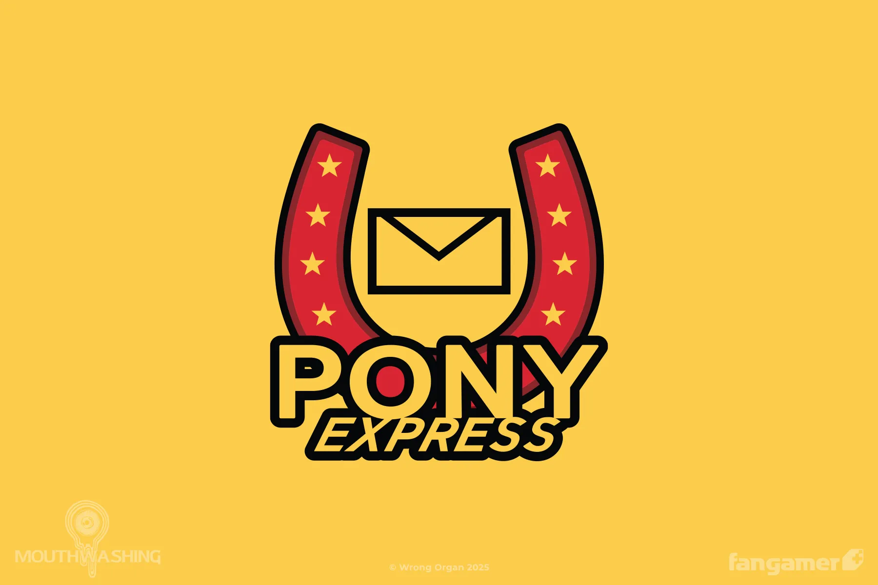 Pony Express Ringer T-Shirt sold by Fangamer product image thumbnail 4