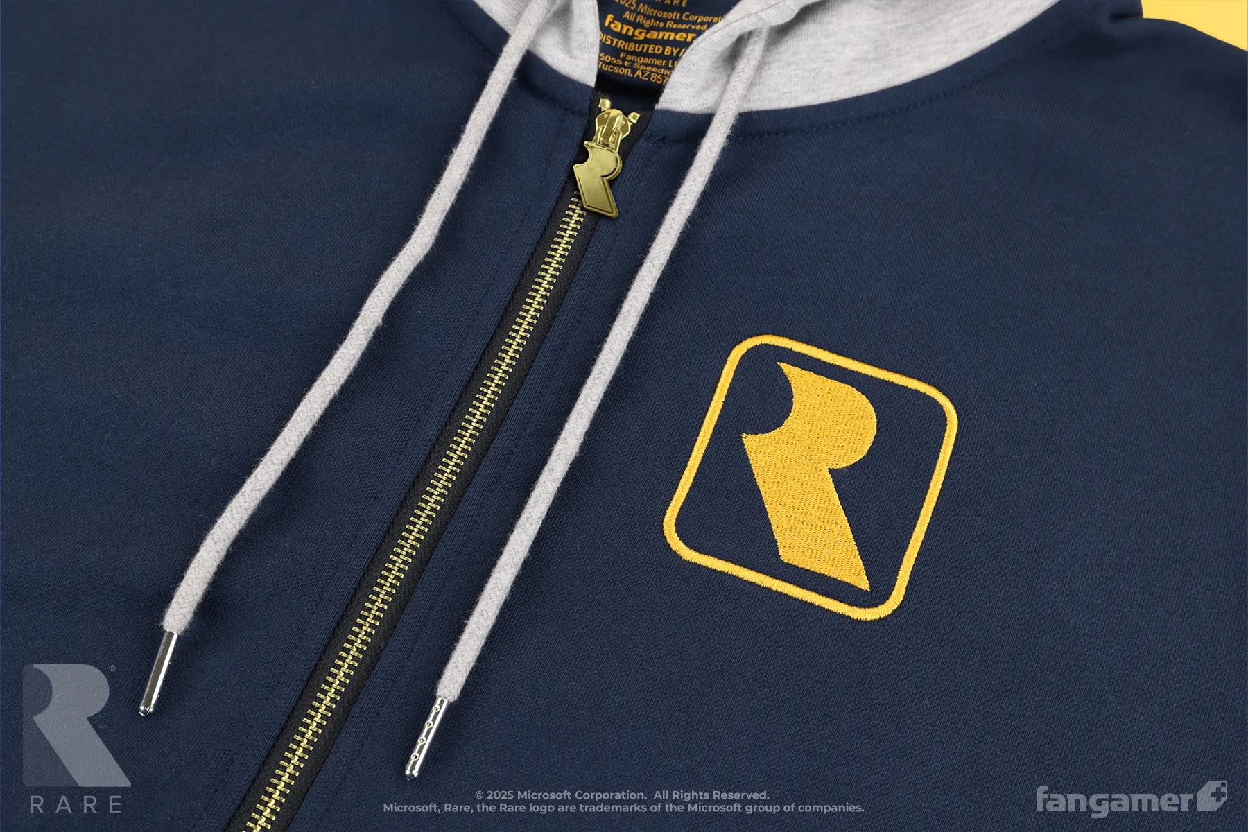 40th Anniversary Rareware Varsity Hoodie sold by Fangamer product image thumbnail 5
