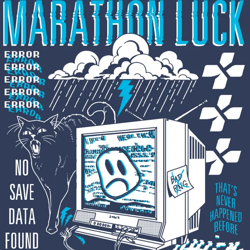 GDQ Marathon Luck T-Shirt sold by Fangamer