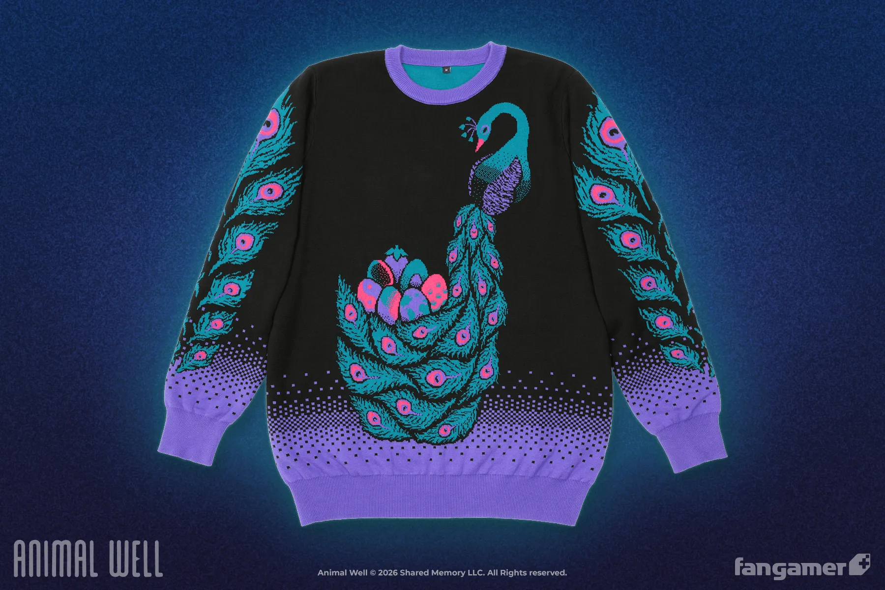 Peacock's Treasure Knit Sweater sold by Fangamer product image thumbnail 3