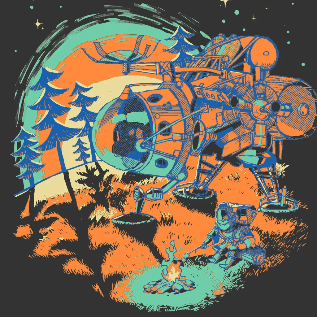 Campfire Hoodie sold by Fangamer