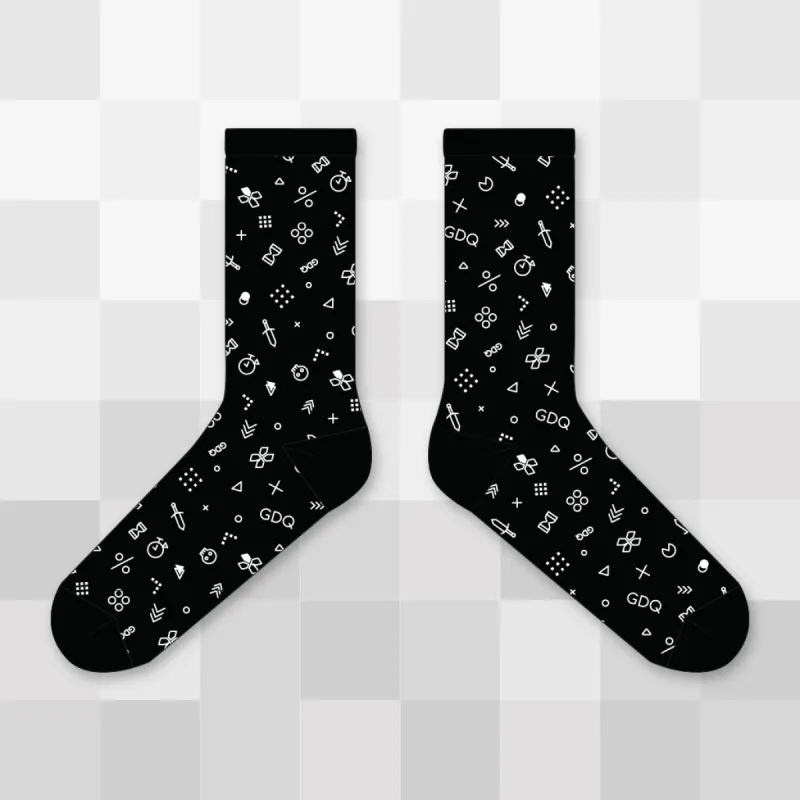 GDQ Low Percent Socks sold by Fangamer
