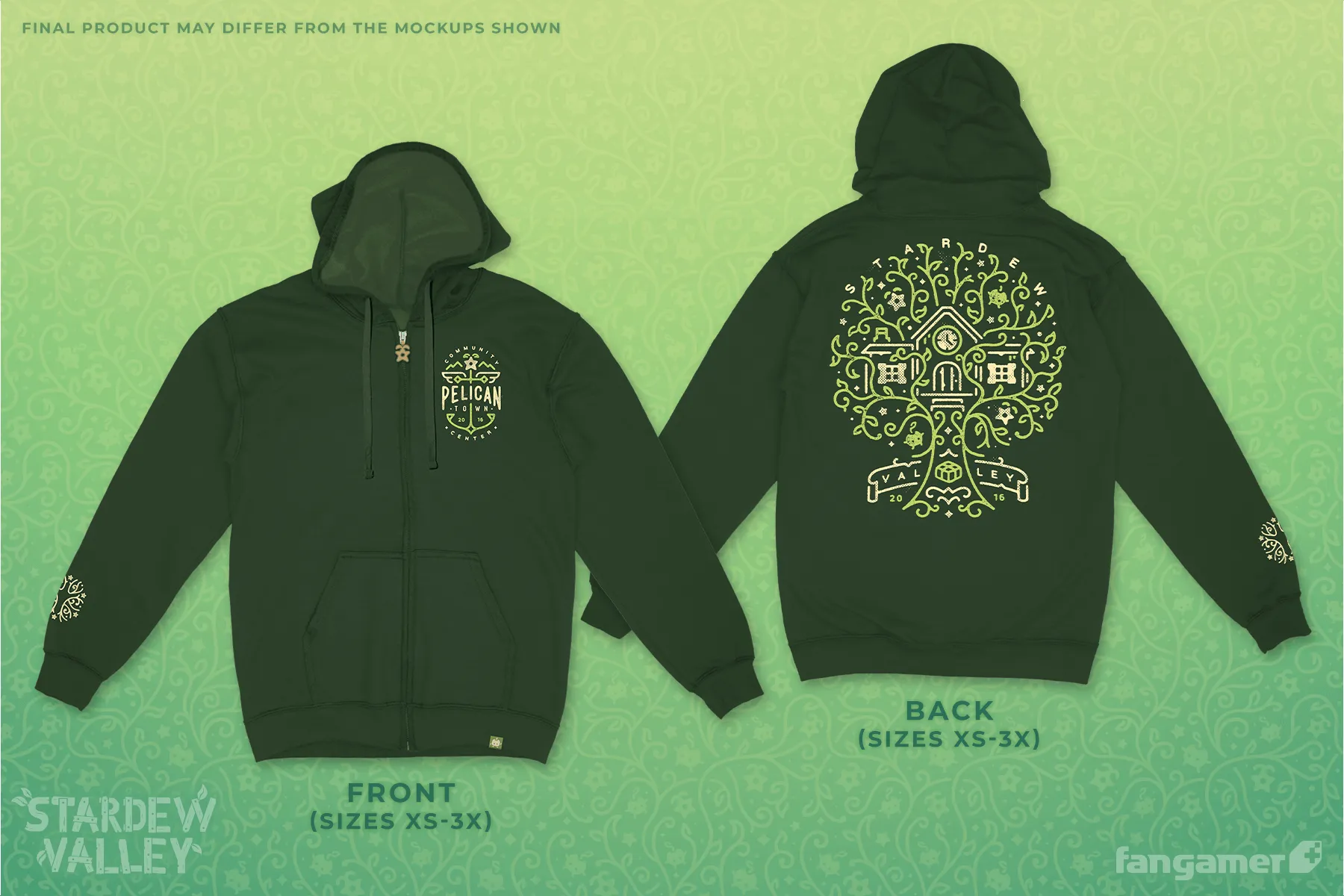 Pelican Town Community Center Hoodie sold by Fangamer product image thumbnail 3