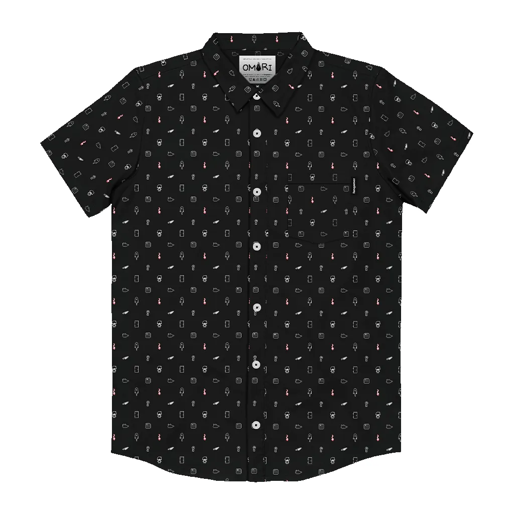 BLACK SPACE Button Up Shirt sold by Fangamer product image thumbnail 2