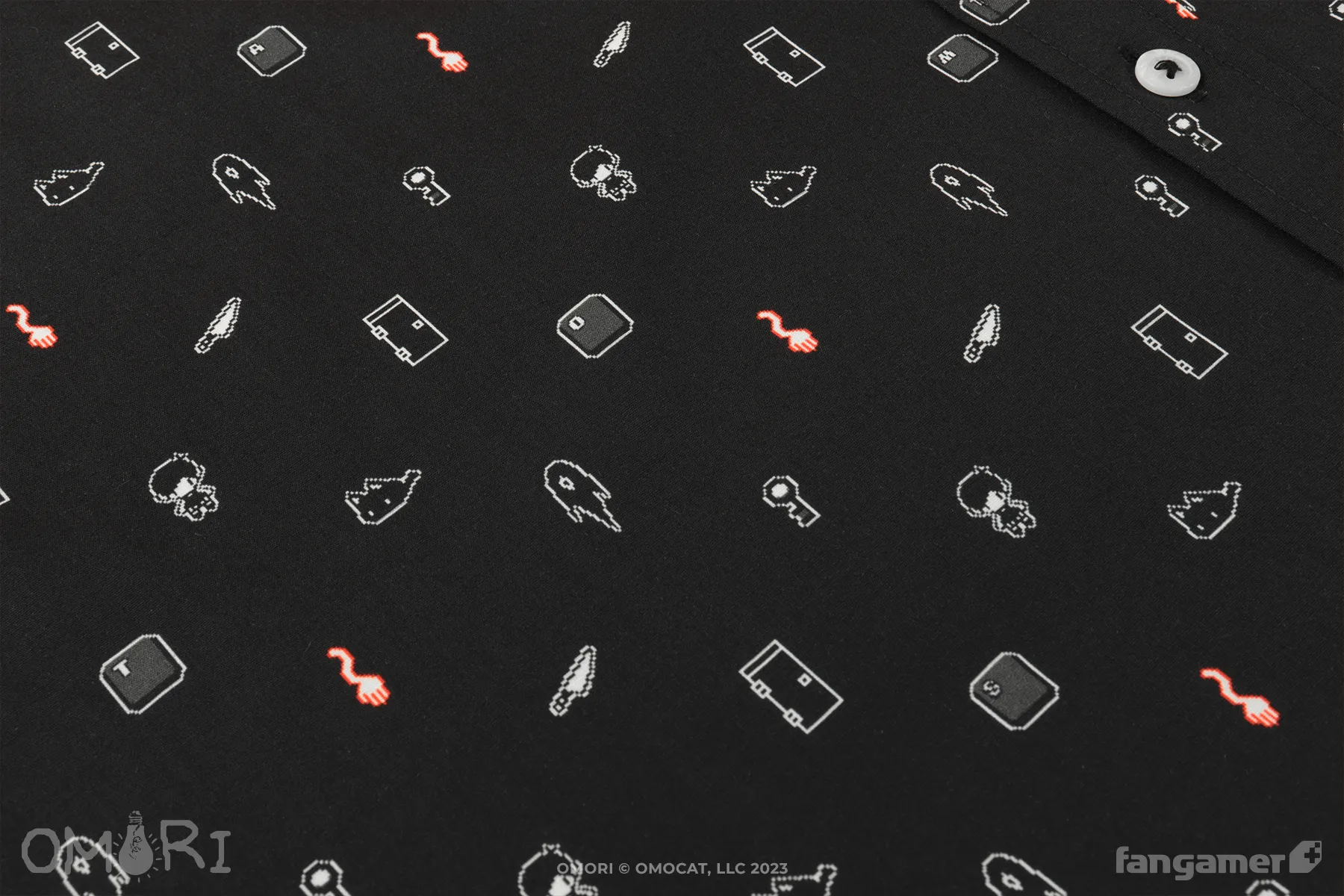 BLACK SPACE Button Up Shirt sold by Fangamer product image thumbnail 5