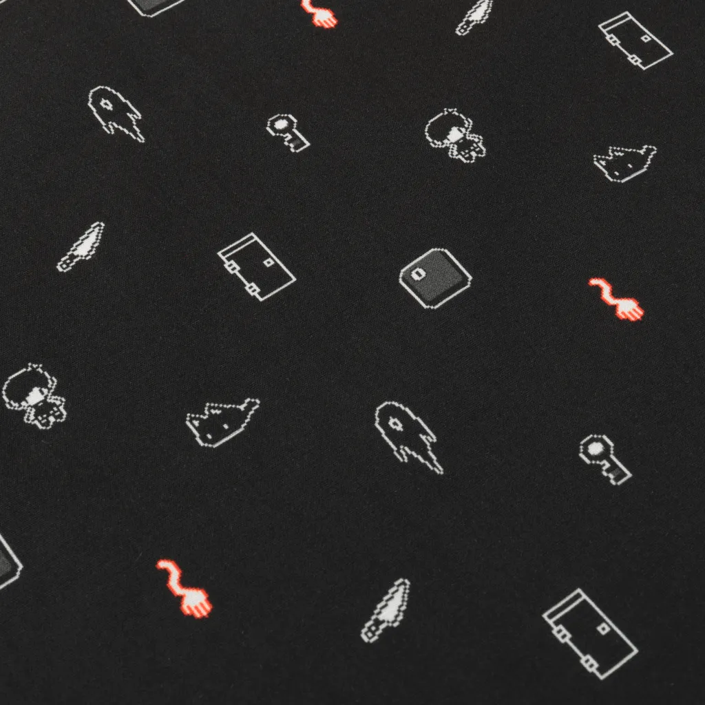 BLACK SPACE Button Up Shirt sold by Fangamer