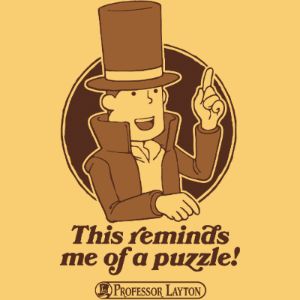 This Reminds Me of a Puzzle! sold by Fangamer
