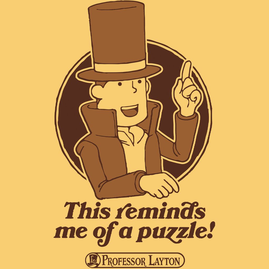 This Reminds Me of a Puzzle! sold by Fangamer
