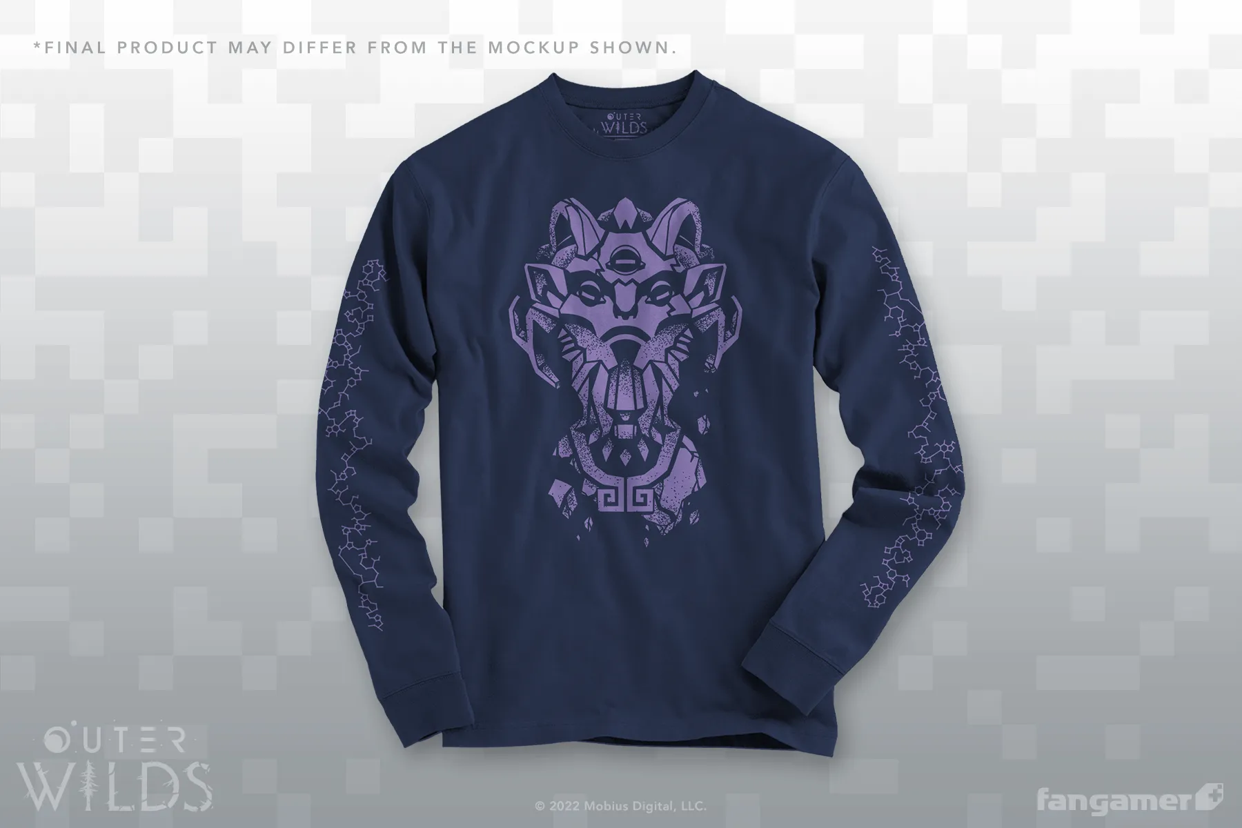 Ancient Statue Long-Sleeved Shirt sold by Fangamer product image thumbnail 3