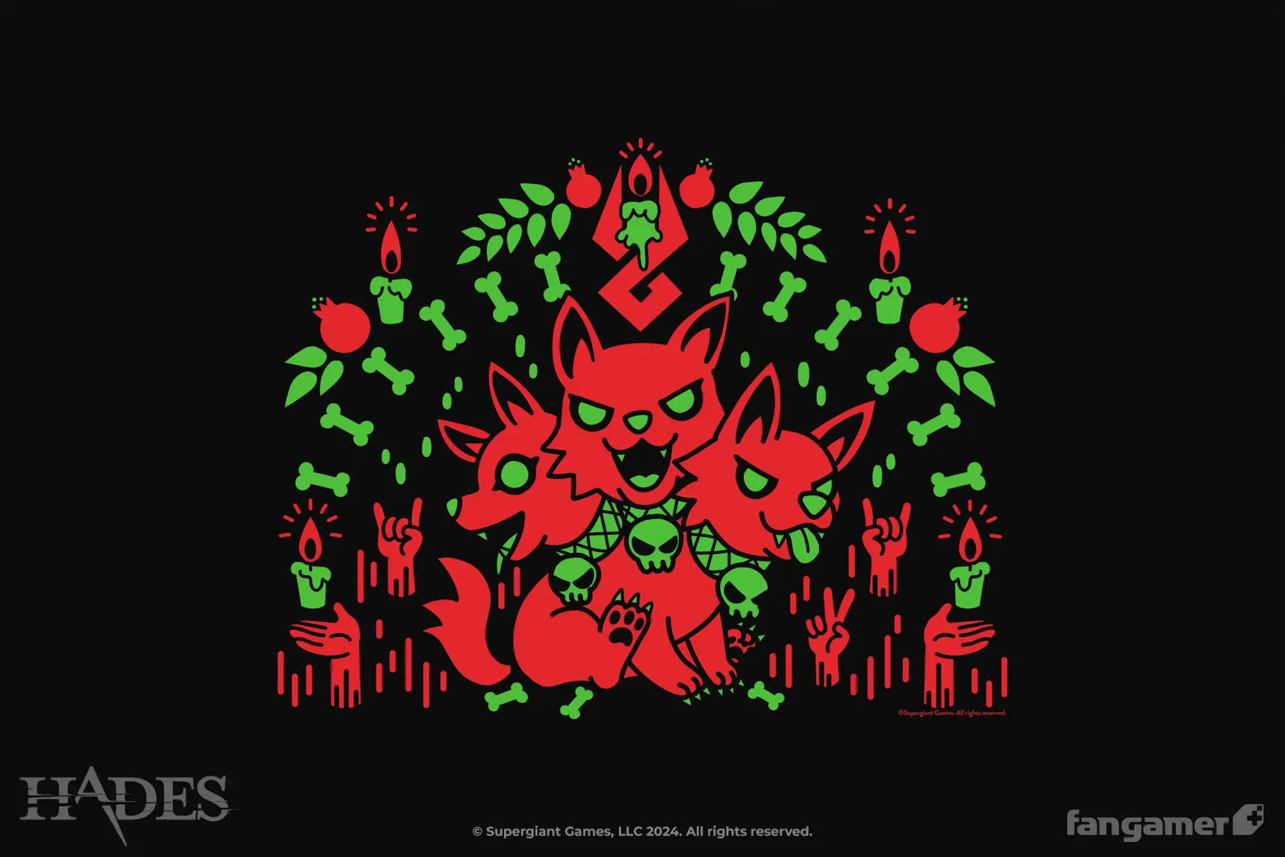Three-Headed Good Boy Hoodie sold by Fangamer product image thumbnail 4