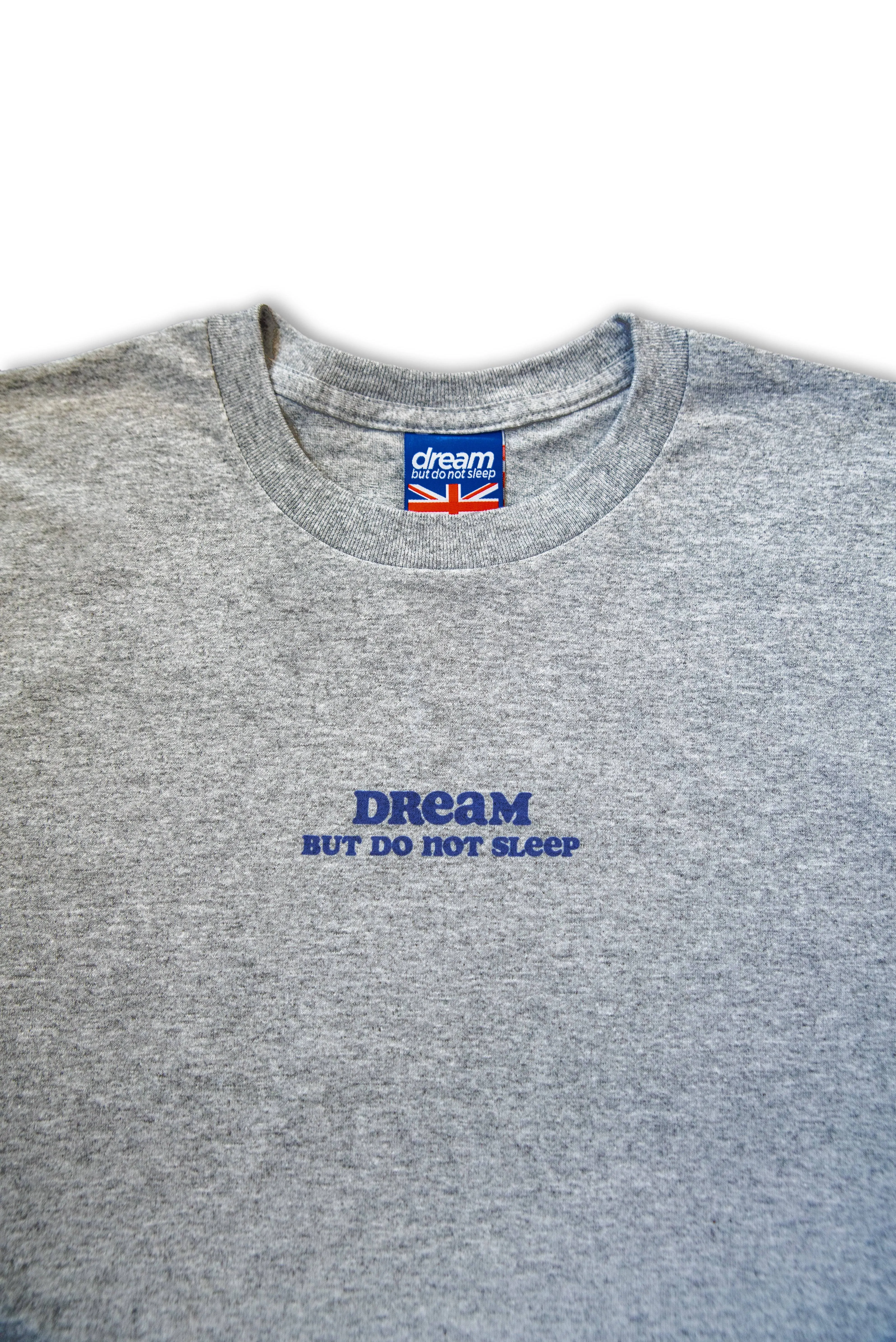 Short Sleeved T-Shirt in Sport Grey with Vibing in the Moment Print sold by Dream But Do Not Sleep product image thumbnail 5