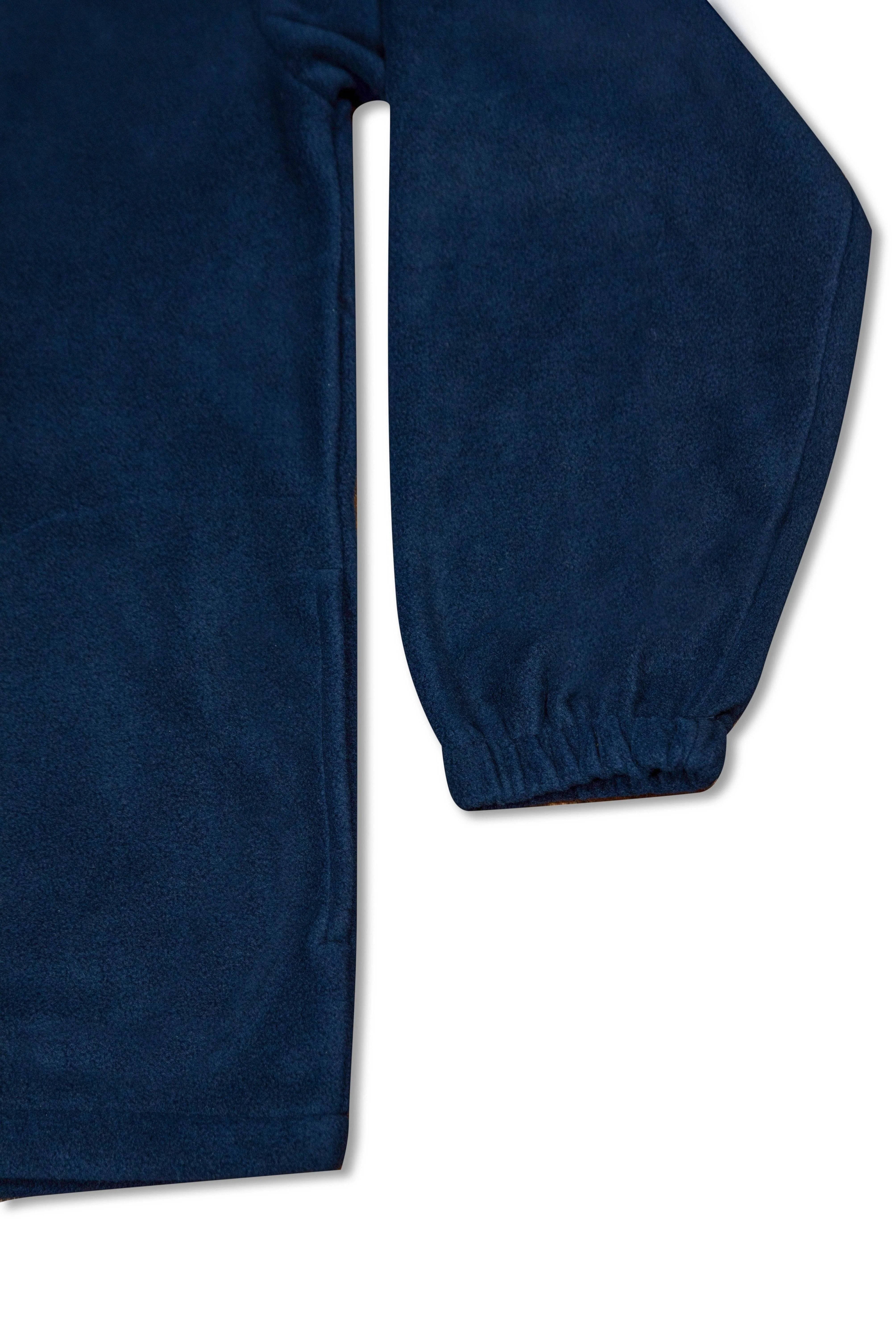 1/4 Zip Fleece in Navy with Dream Sports Tonal Logo Embroidery sold by Dream But Do Not Sleep product image thumbnail 4