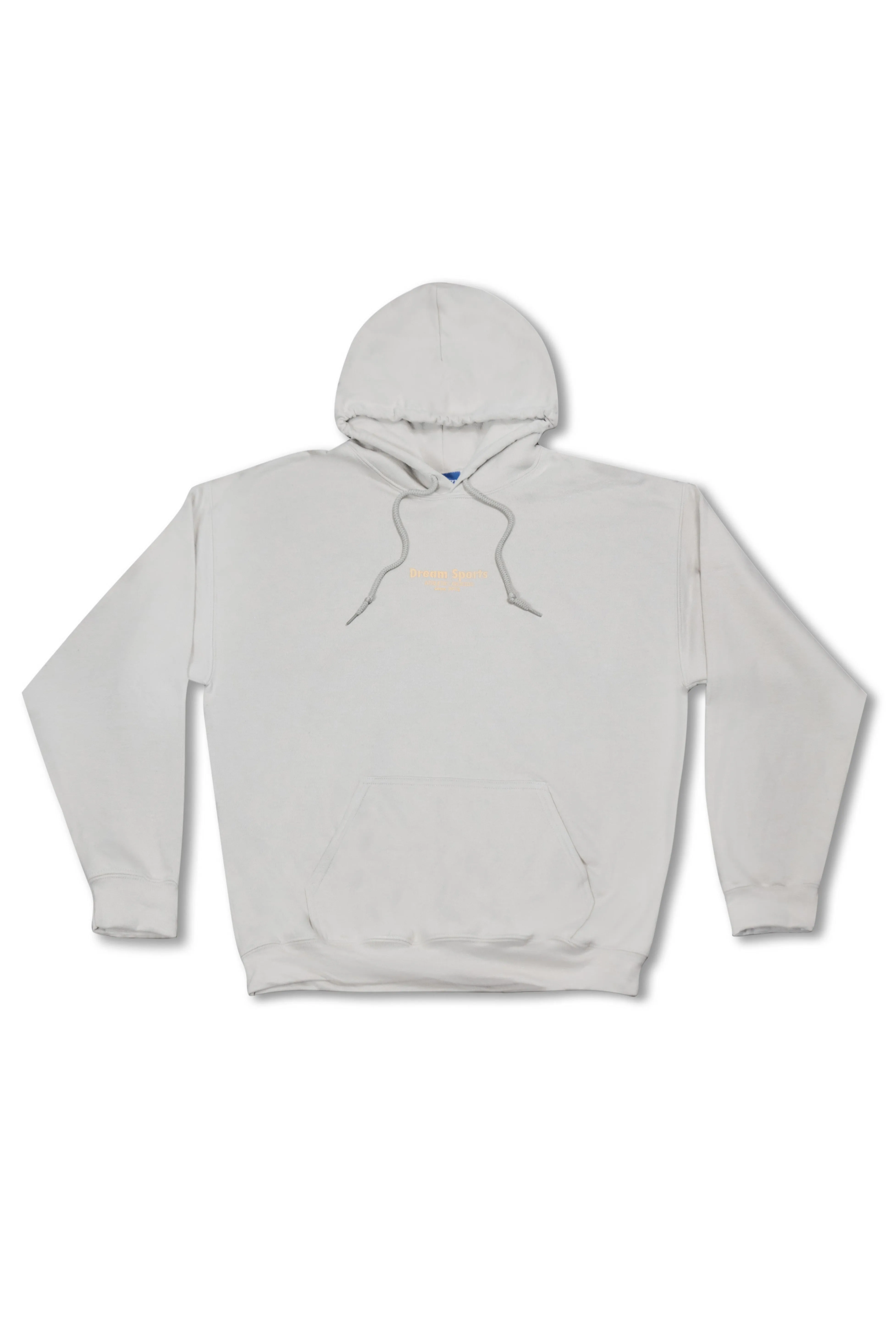 Hoodie in Sand with Dream Sports Tonal Logo Embroidery sold by Dream But Do Not Sleep