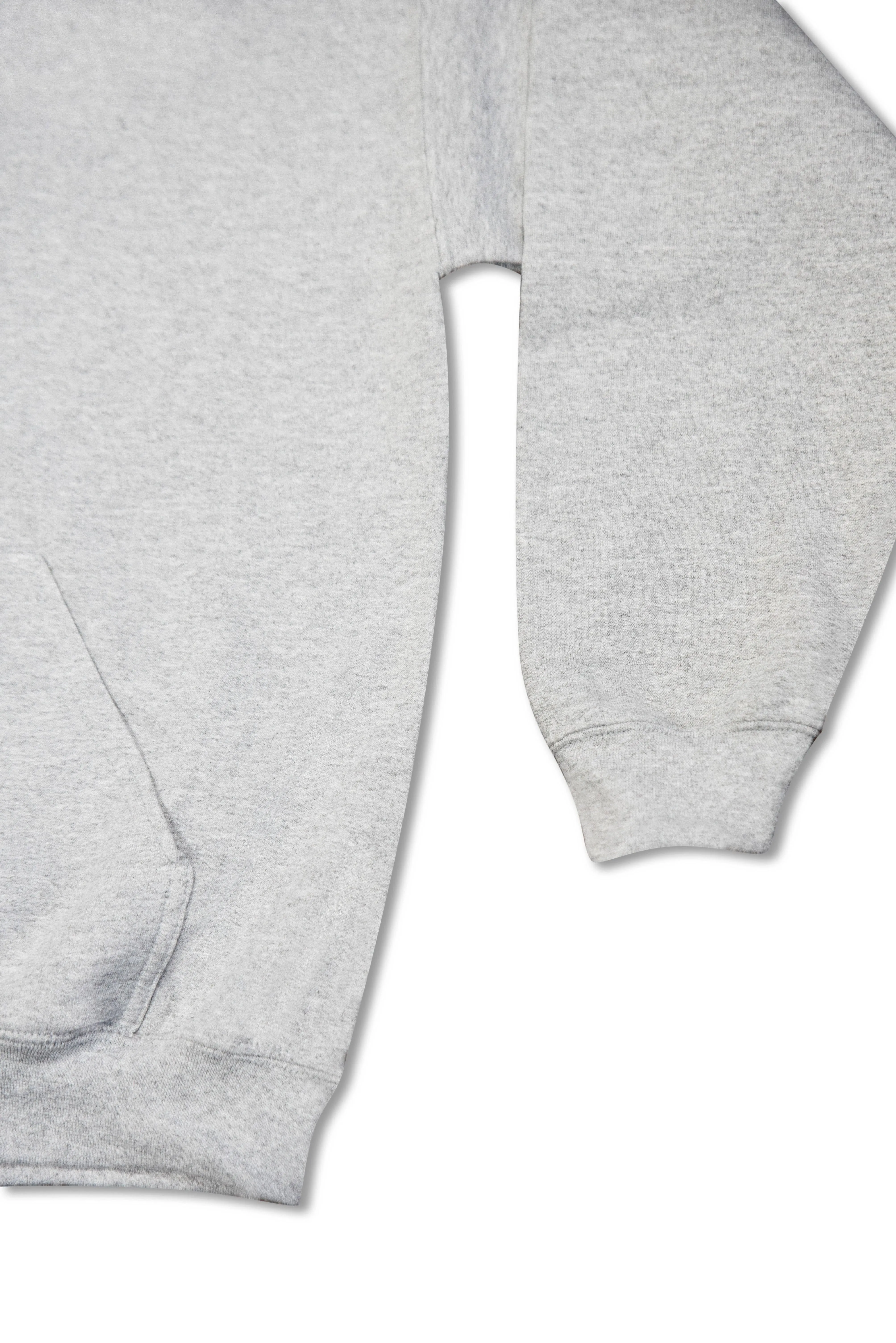 Hoodie in Heather Grey with Dream Sports Tonal Logo Embroidery sold by Dream But Do Not Sleep product image thumbnail 4