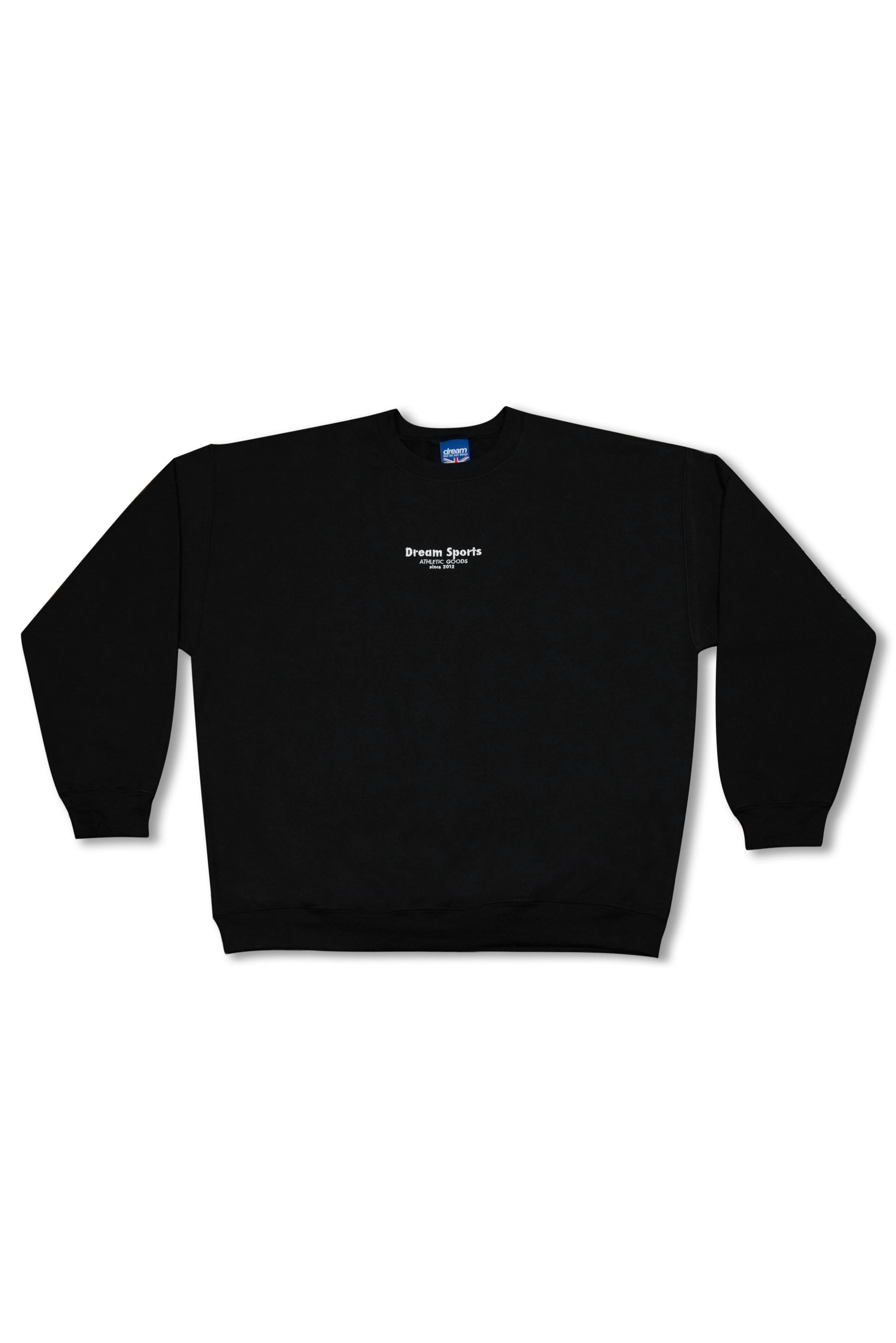 Sweatshirt in Black with Dream Sports Logo Embroidery sold by Dream But Do Not Sleep