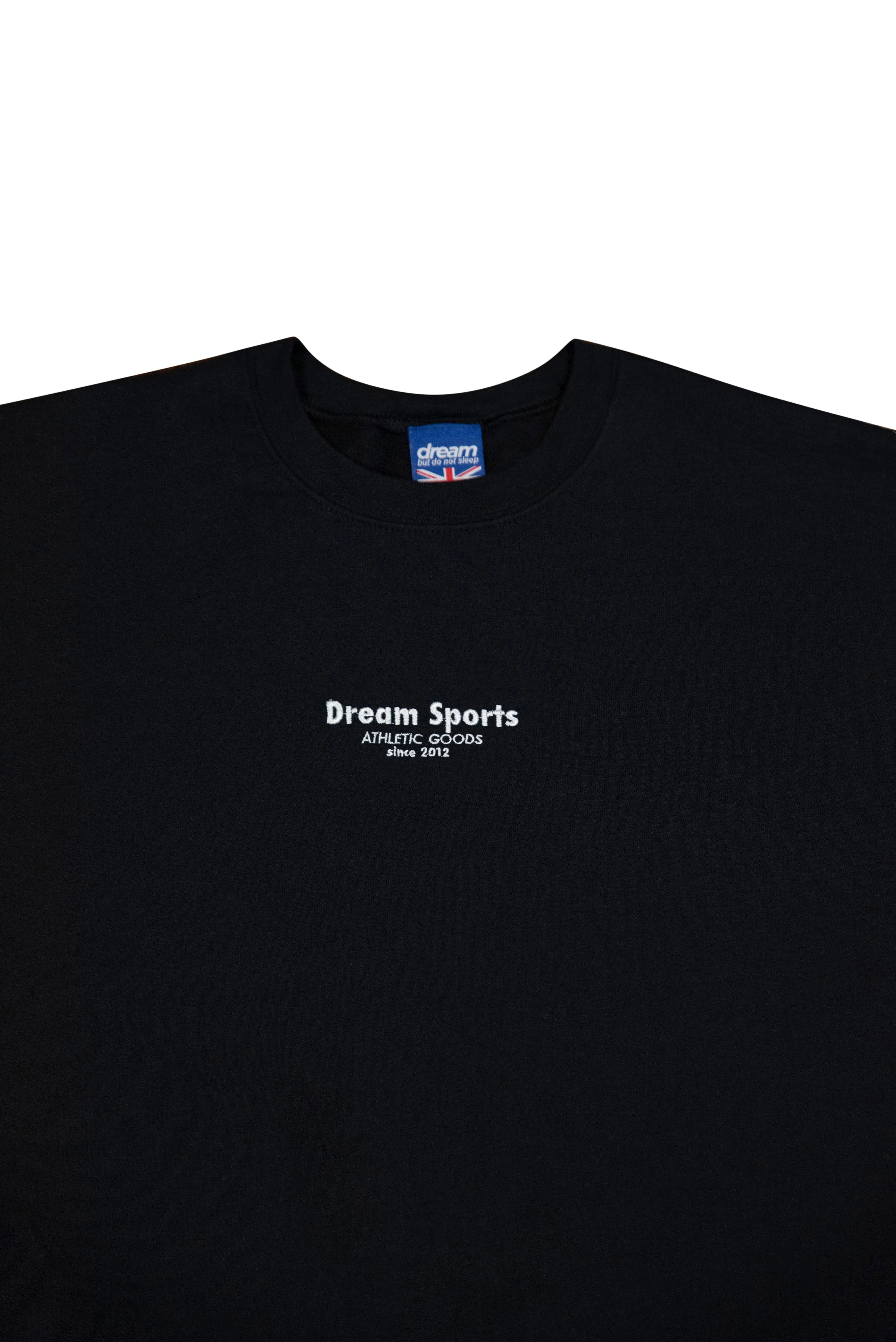 Sweatshirt in Black with Dream Sports Logo Embroidery sold by Dream But Do Not Sleep product image thumbnail 2