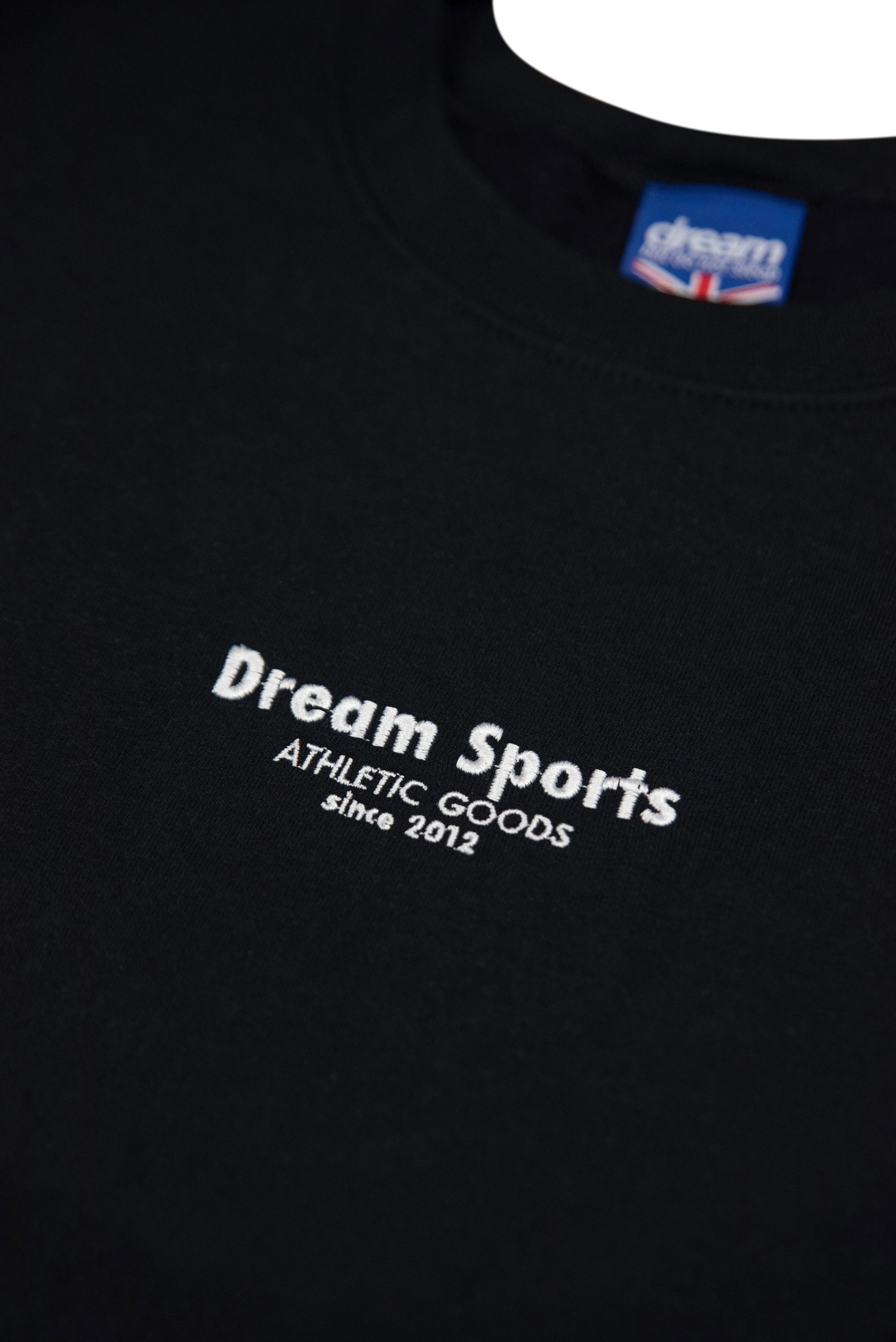 Sweatshirt in Black with Dream Sports Logo Embroidery sold by Dream But Do Not Sleep product image thumbnail 3