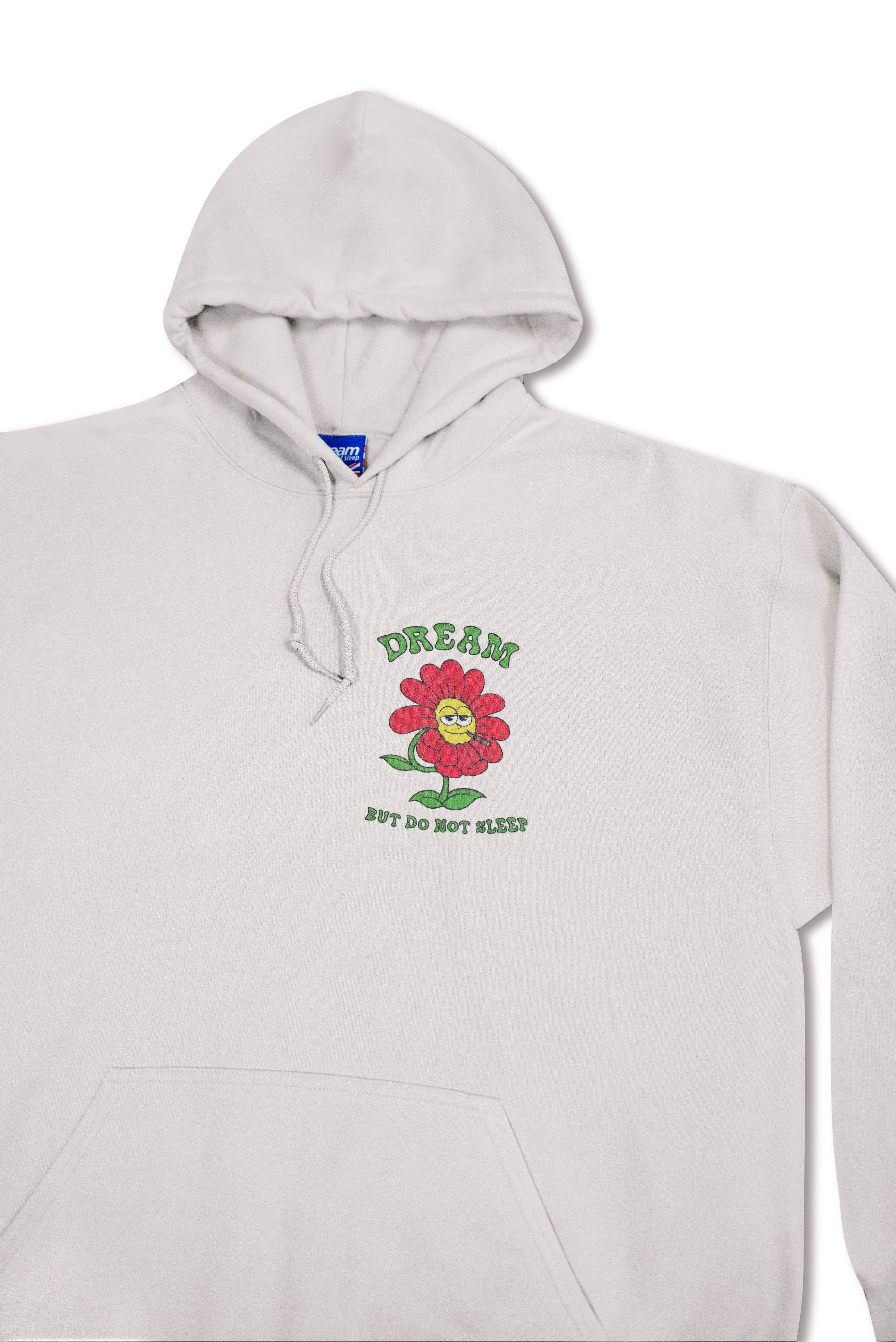 Hoodie in Sand with Happy Daze Flower Print sold by Dream But Do Not Sleep product image thumbnail 5