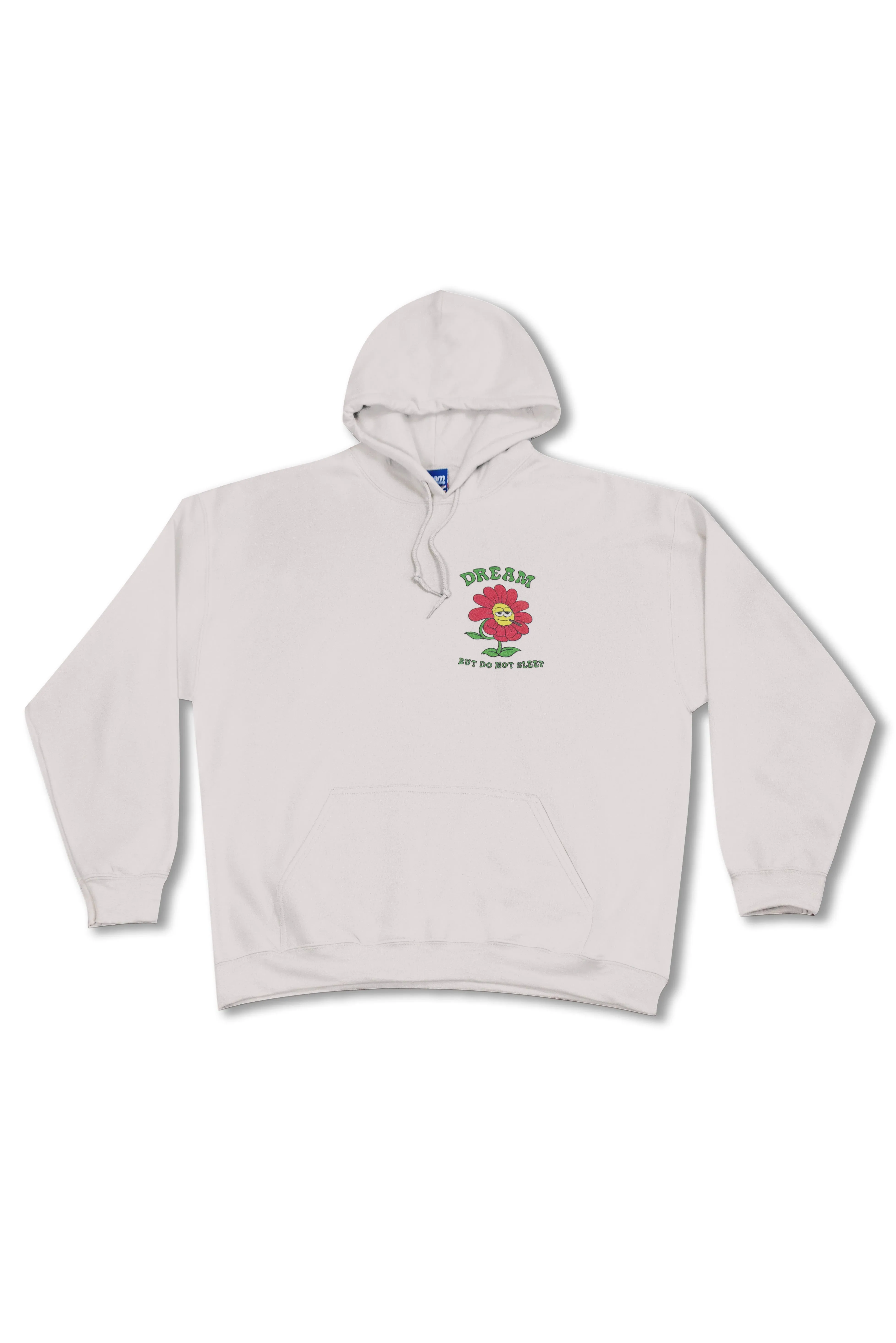 Hoodie in Sand with Happy Daze Flower Print sold by Dream But Do Not Sleep product image thumbnail 4