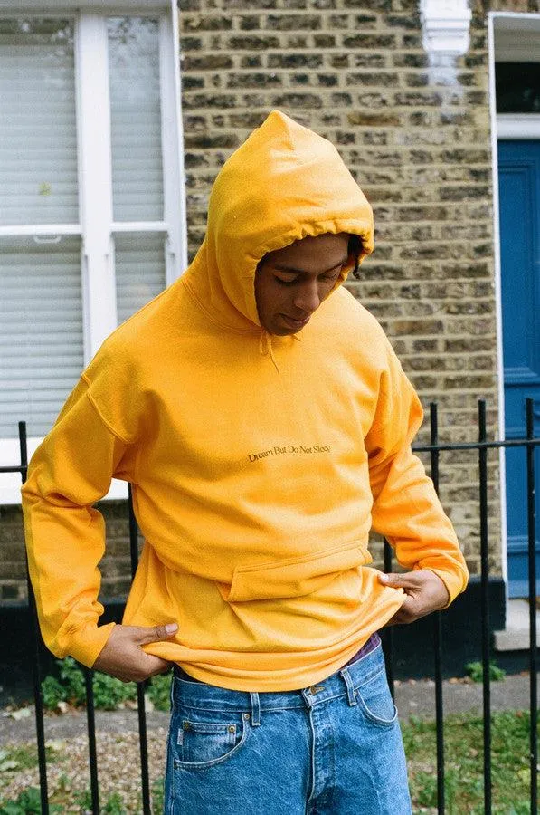 Gold Hoodie With Dream In Infrared Print sold by Dream But Do Not Sleep product image thumbnail 3