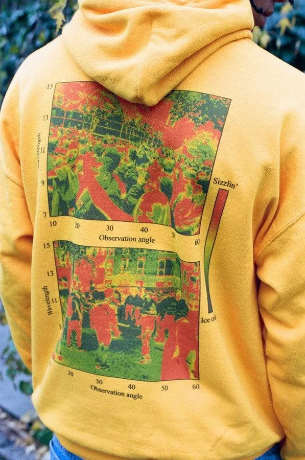 Gold Hoodie With Dream In Infrared Print sold by Dream But Do Not Sleep product image thumbnail 2