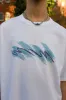 Short Sleeved T-shirt in White with Jazz Cup Print sold by Dream But Do Not Sleep
