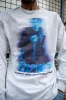 Long Sleeved T-Shirt in Ash Grey With Lost In Motion Infrared Print sold by Dream But Do Not Sleep