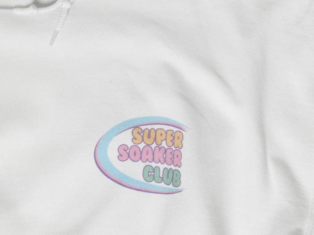 White Hoodie With Super Soaker Print sold by Dream But Do Not Sleep product image thumbnail 5