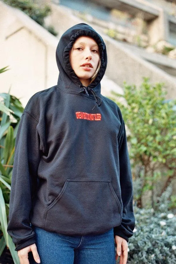 Black Hoodie With Embroidered DBDNS Logo sold by Dream But Do Not Sleep product image thumbnail 3
