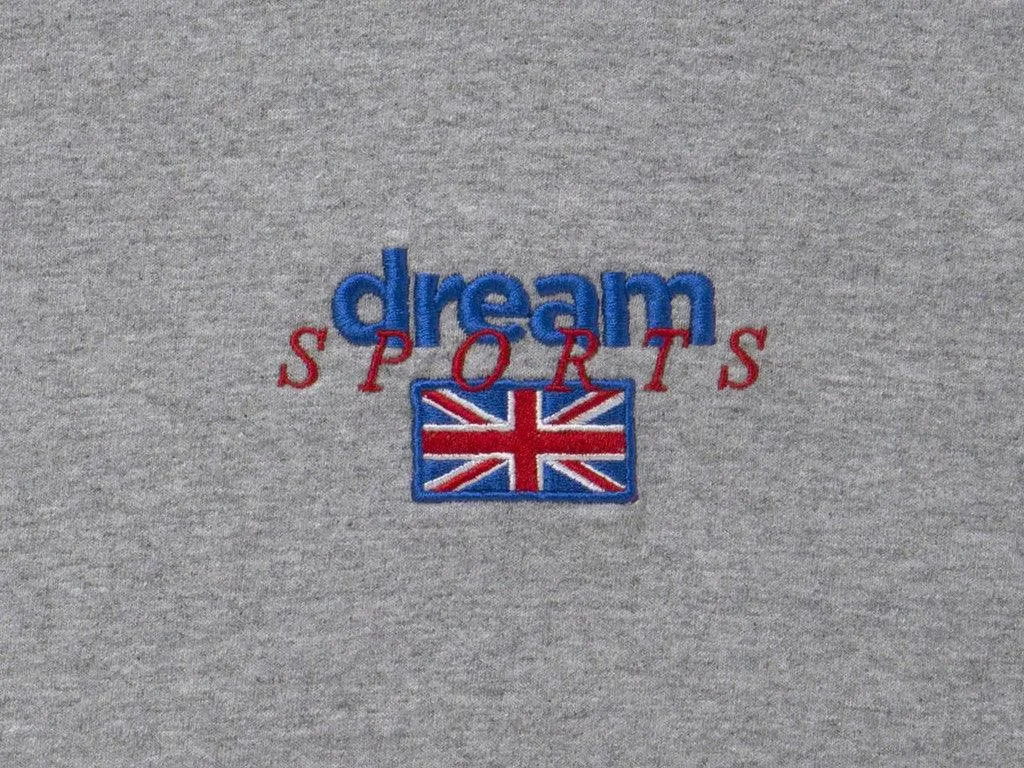 Heather Grey Hoodie With Dream Sports Design sold by Dream But Do Not Sleep product image thumbnail 4
