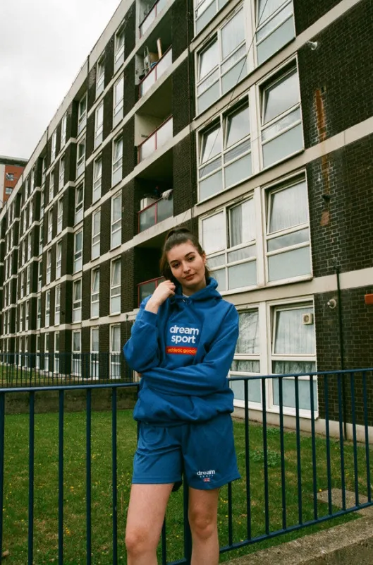 Royal Blue Hoodie With Dream Sport Athletic Goods Design sold by Dream But Do Not Sleep