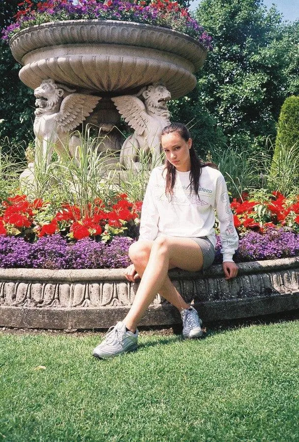 White Long Sleeved T-shirt With 80's VHS Design sold by Dream But Do Not Sleep product image thumbnail 3