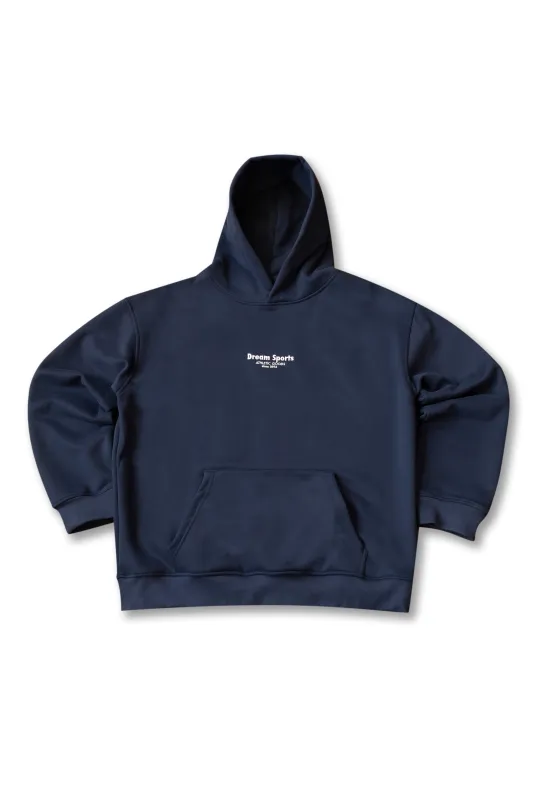Premium Hoodie in Navy with Dream Sports Logo Embroidery sold by Dream But Do Not Sleep