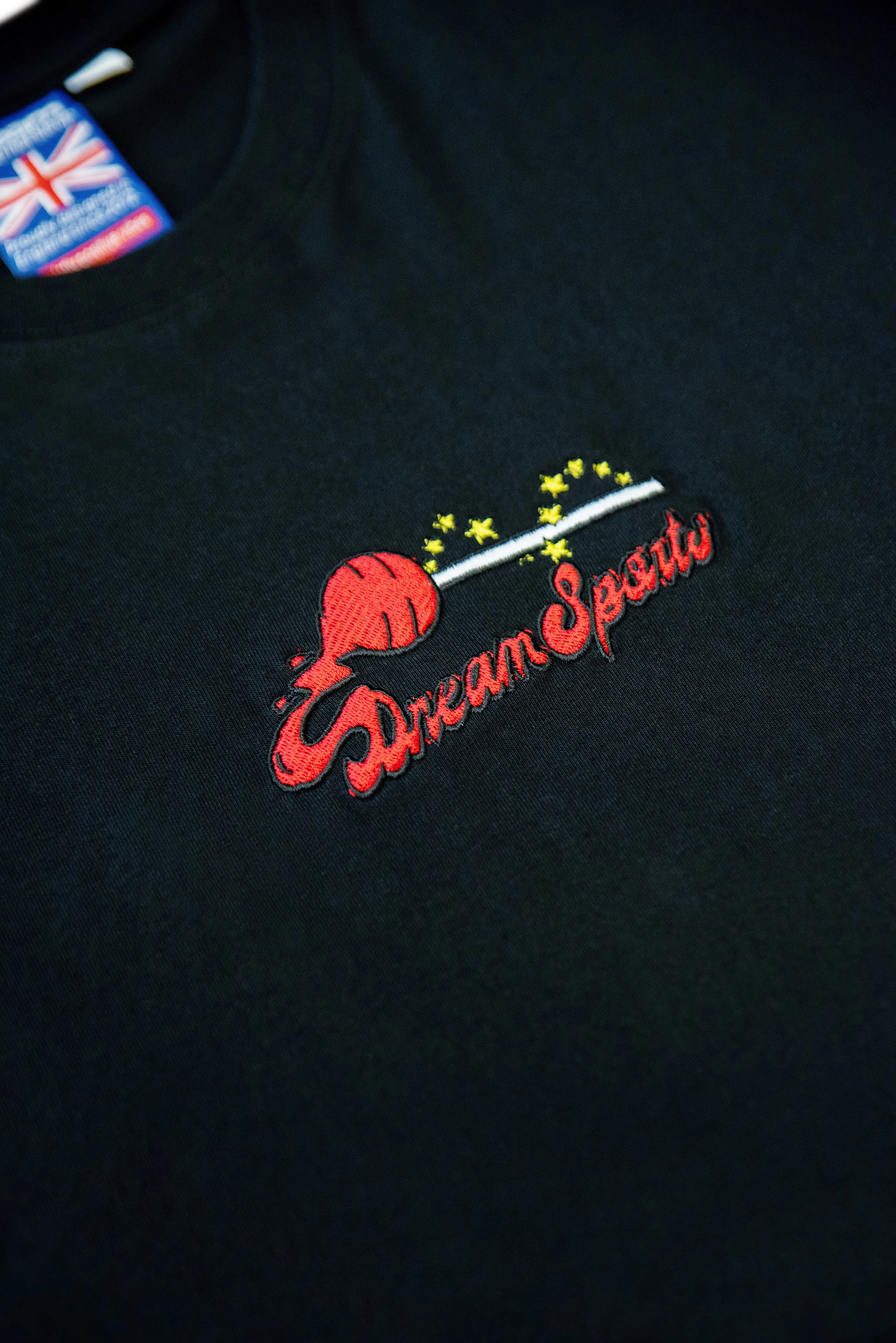 Premium Short Sleeved T-Shirt Black with Lollipop Embroidery sold by Dream But Do Not Sleep product image thumbnail 3