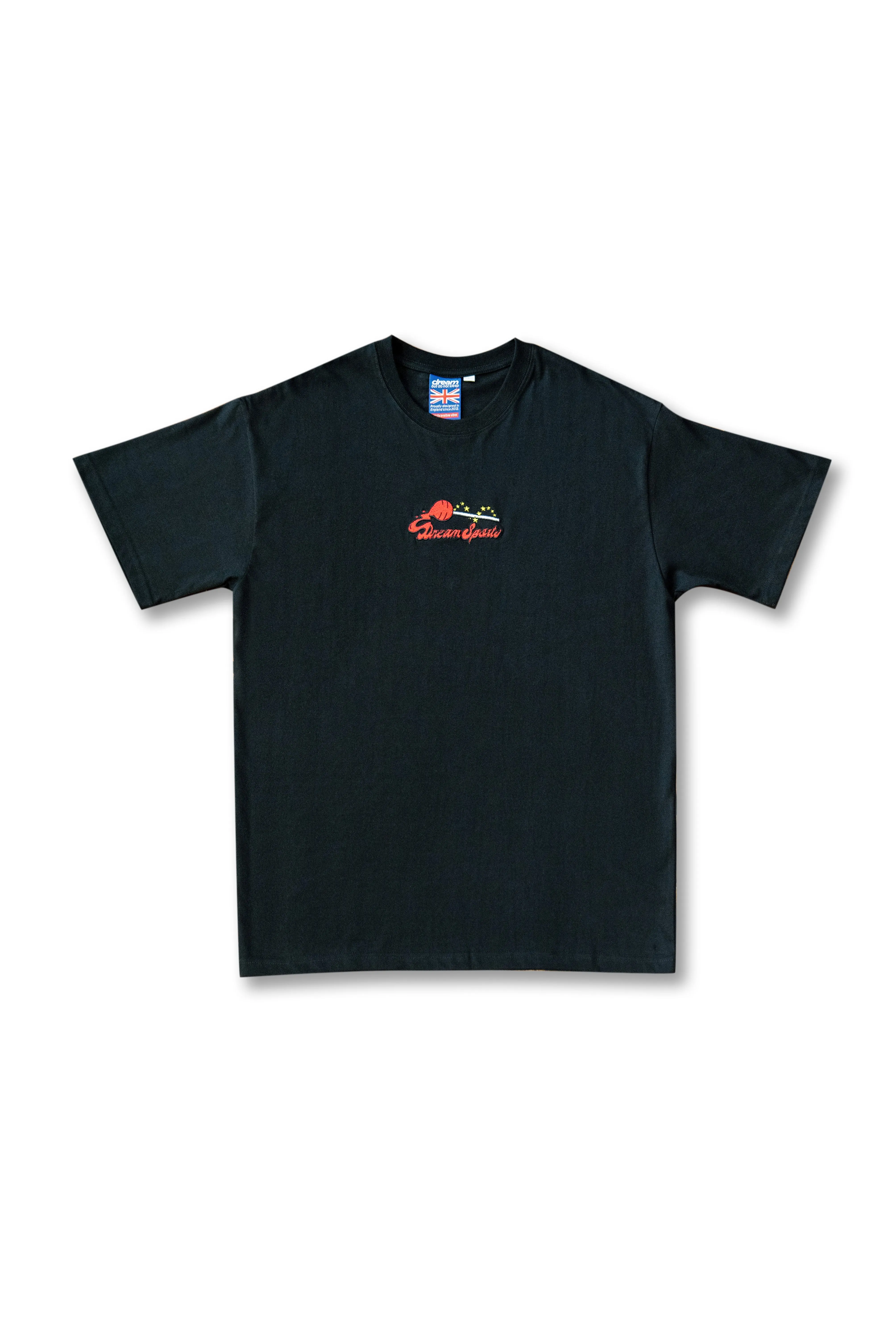 Premium Short Sleeved T-Shirt Black with Lollipop Embroidery sold by Dream But Do Not Sleep